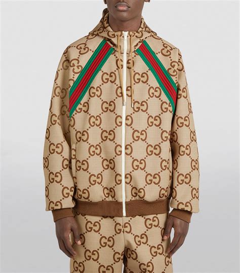 gucci denim men jacket|gucci gg print jacket men's.